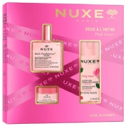 Nuxe coffret huile floral 50 ml + labios + limpieza