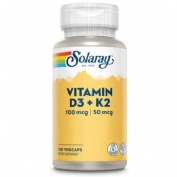 Vit d3 k2 120 caps solaray