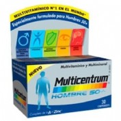 Multicentrum hombre 50+ (30 comp) | Parafarmacia Melguizo