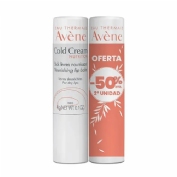Avene cold cream stick labial pack 2un 50%