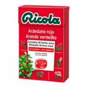Ricola caramelos sin azucar  1 envase 50 g sabor arandano