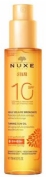 Nuxe sun aceite bronceador rostro y cuerpo spf 10  1 envase 150 ml