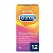 Durex dame placer preservativos 12 unidades - preservativos