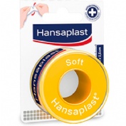 Esparadrapo hipoalergico hansaplast soft 1 unidad 5 m x 2,5 cm - hansaplast soft