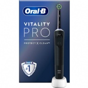 Cepillo dental electrico recargable oral-b vitality pro 1 unidad + 2 recambios color negro - oral-b 