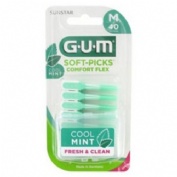 Soft picks minty gum 40 unidades - gum
