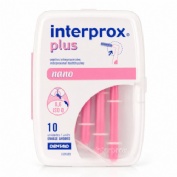 Cepillo espacio interproximal interprox plus 2g nano 10 unidades - interprox plus 2g