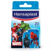 Hansaplast marvel aposito adhesivo 2 tamaños 20 strips - aposito adhesivo