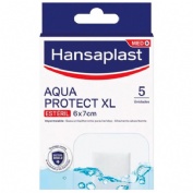 Hansaplast aqua protect aposito adhesivo xl 5 u - aposito adhesivo