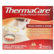 Thermacare parche termico cuello hombro muñeca  2 parches