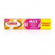 Corega max fijacion + confort  1 tubo 70 g sin sabor