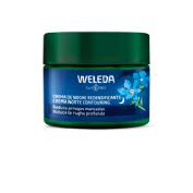 Weleda crema de noche redensificante de genciana azul y edelweiss  1 tarro 40 ml