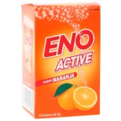 Eno active  10 sobres 5 g sabor naranja