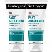 Neutrogena formula noruega pies crema absorcion inmediata 2 tubos 100 ml duplo - pies crema absorcio