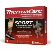 Thermacare parche termico terapeuticos sport  3 parches