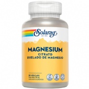 Magnesium citrate solaray  90 capsulas vegetales