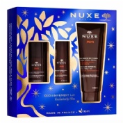 Nuxe coffret men desodorante+ gel ducha+ gel facial