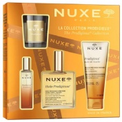 Nuxe coffret prodigieux (perfume + huile + gel douche + vela)