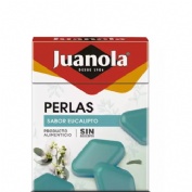 Juanola perlas  1 envase 25 g sabor mentol eucalipto