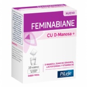 Feminabiane cu d-manosa +  10 sobres sabor fresa