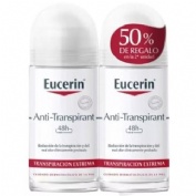 Eucerin desodorante antitrans 48h roll-on 50 ml 2 ui 50%