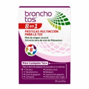 Bronchotos 8 en 1  20 pastillas