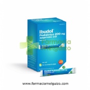 IBUDOL PEDIÁTRICO 200 MG SUSPENSIÓN ORAL , 20 sobres