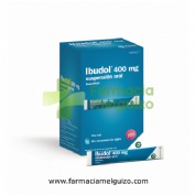 IBUDOL 400 MG SUSPENSION ORAL , 20 sobres