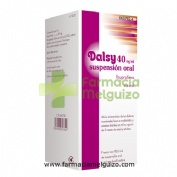 DALSY 40 mg/ml SUSPENSION ORAL , 1 frasco de 150 ml