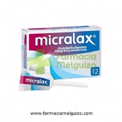 MICRALAX CITRATO/LAURIL SULFOACETATO 450 mg/45 mg solucion rectal , 12 enemas