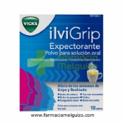 ILVIGRIP EXPECTORANTE  POLVO PARA SOLUCION ORAL, 10 sobres