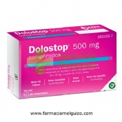DOLOSTOP 500 MG COMPRIMIDOS , 20 comprimidos