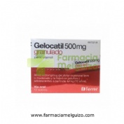 GELOCATIL 500 mg GRANULADO , 12 sobres