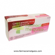 GINE-CANESTEN 500 MG CAPSULA VAGINAL BLANDA ,  1 capsula vaginal blanda + 1 aplicador