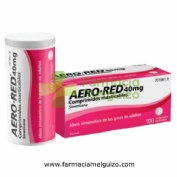 AERO RED 40 mg COMPRIMIDOS MASTICABLES , 100 comprimidos