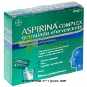 ASPIRINA COMPLEX GRANULADO EFERVESCENTE, 10 sobres