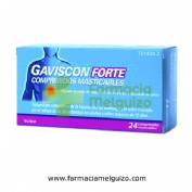 GAVISCON FORTE COMPRIMIDOS MASTICABLES,24 comprimidos