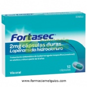 FORTASEC 2 mg CAPSULAS DURAS 20 cápsulas