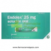 ENDOLEX 25 MG SOLUCIÓN ORAL 10 sobres de 10 ml