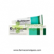 DETRAMAX 2,5 mg/g + 15 mg/g POMADA , 1 tubo de 30 g