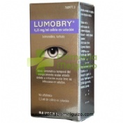 LUMOBRY 0,25 MG/ML COLIRIO EN SOLUCION, 1 frasco de 7,5 ml