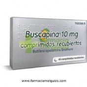 BUSCAPINA 10 mg COMPRIMIDOS RECUBIERTOS, 40 comprimidos