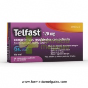 TELFAST 120 mg COMPRIMIDOS RECUBIERTOS CON PELICULA, 15 comprimidos