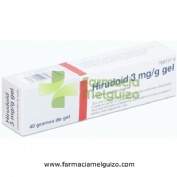 HIRUDOID 3 mg/g GEL , 1 tubo de 40 g