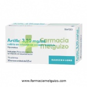 ARTIFIC 3,20 mg/ml COLIRIO EN SOLUCION EN ENVASE  UNIDOSIS , 30 envases unidosis de 0,5 ml