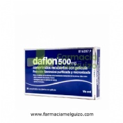 DAFLON 500 MG COMPRIMIDOS RECUBIERTOS CON PELÍCULA, 30 comprimidos