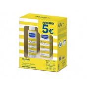 Mustela pack solar spf50+ spray 200 ml + leche 40 ml