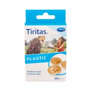 TIRITAS PLASTIC - APOSITO ADHESIVO (REDONDAS 22 MM 20 U)