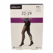Panty (e-t) compresion normal farmalastic 1 unidad talla extragrande color negro - farmalastic