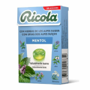 Ricola caramelos sin azucar  1 envase 50 g sabor mentol
